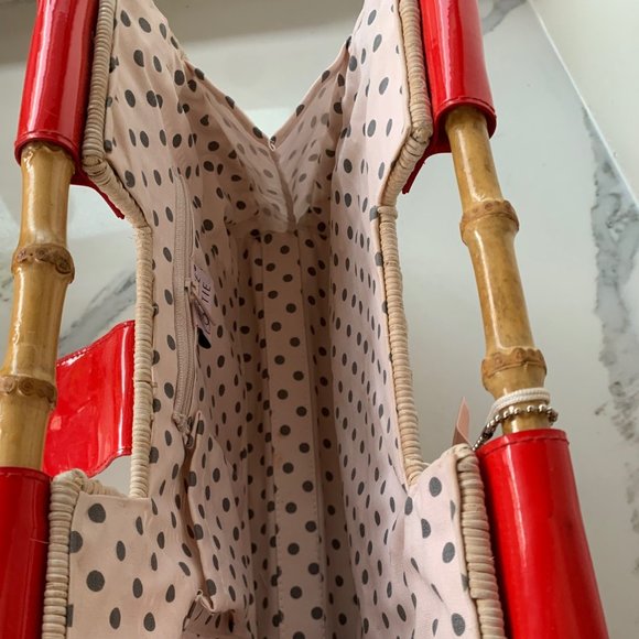 Jeanne Lottie straw clutch - Picture 11 of 13